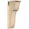 Ekena Millwork Carmel Rough Sawn Corbel w/Backplate, Douglas Fir, 8"W x 10"D x 26"H COR08X10X26CAR01RDF - alternate 1